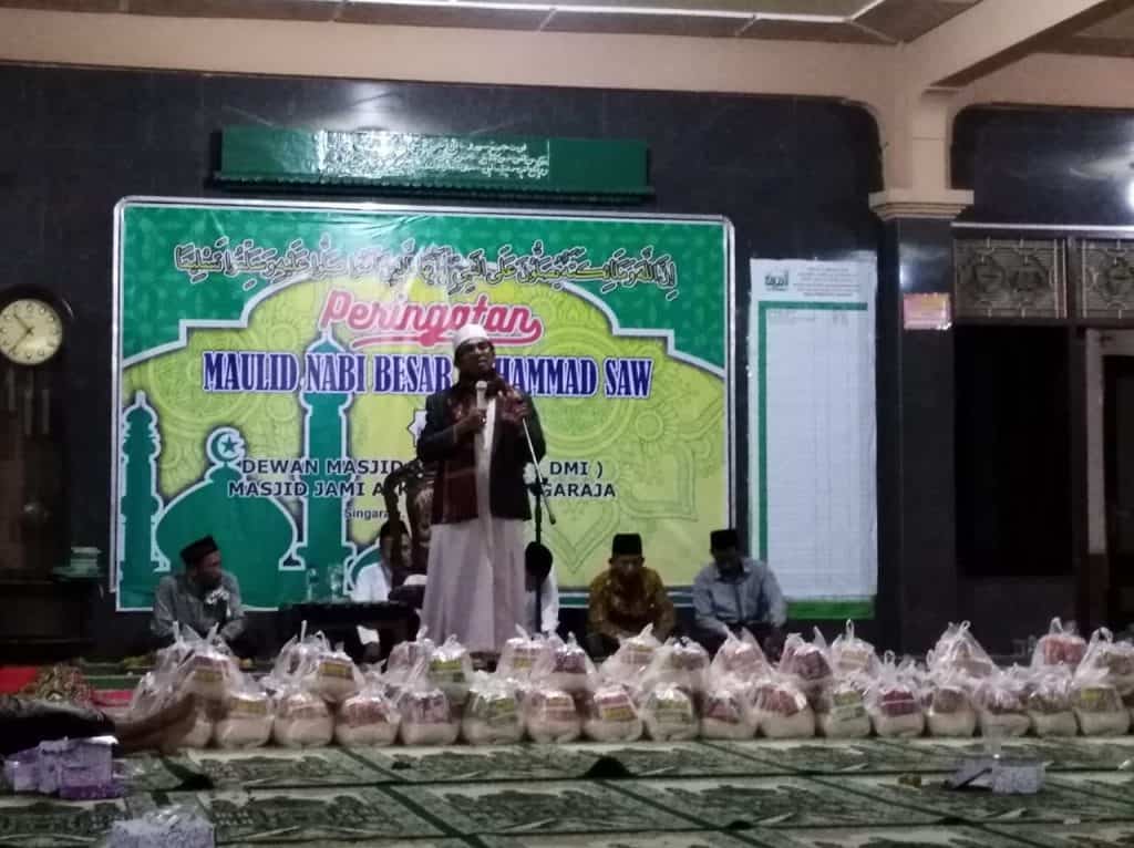 MAULID NABI DI MASJID JAMI ALKAROMAT Masjid Raya At