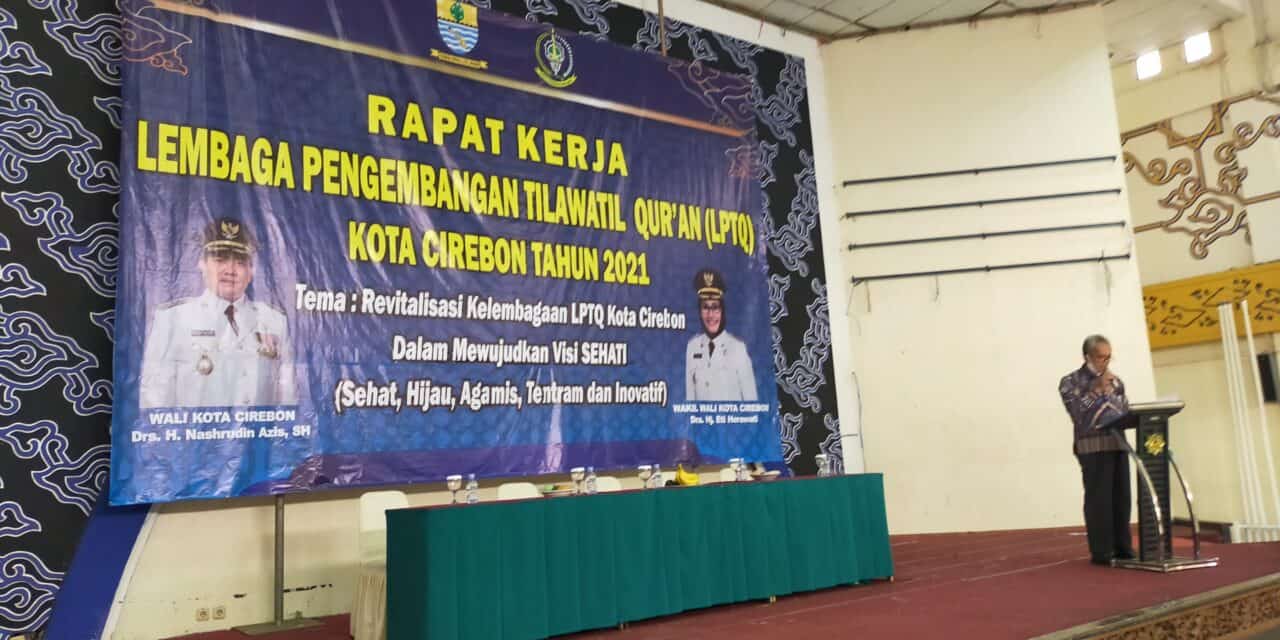 Attaqwa Jadi Tuan Rumah, LPTQ Kota Cirebon Gelar Rapat Kerja Tahun 2021