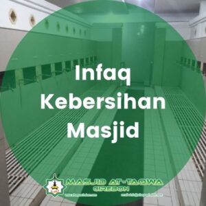Infaq Kebersihan Masjid