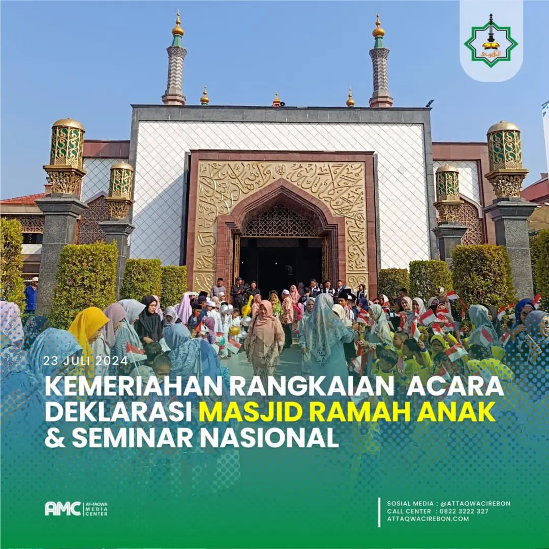 Deklarasi Masjid Ramah Anak dan Seminar Nasional di Cirebon