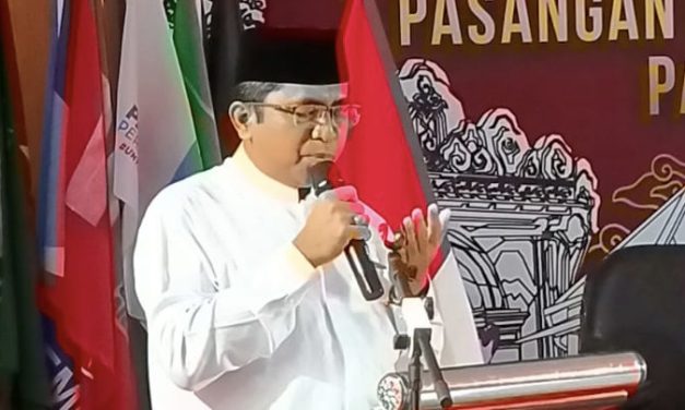 Ketua ACC Pimpin Do’a Penetapan No. Urut Paslon Calon  Wali Kota dan Wakil Wali kota Cirebon