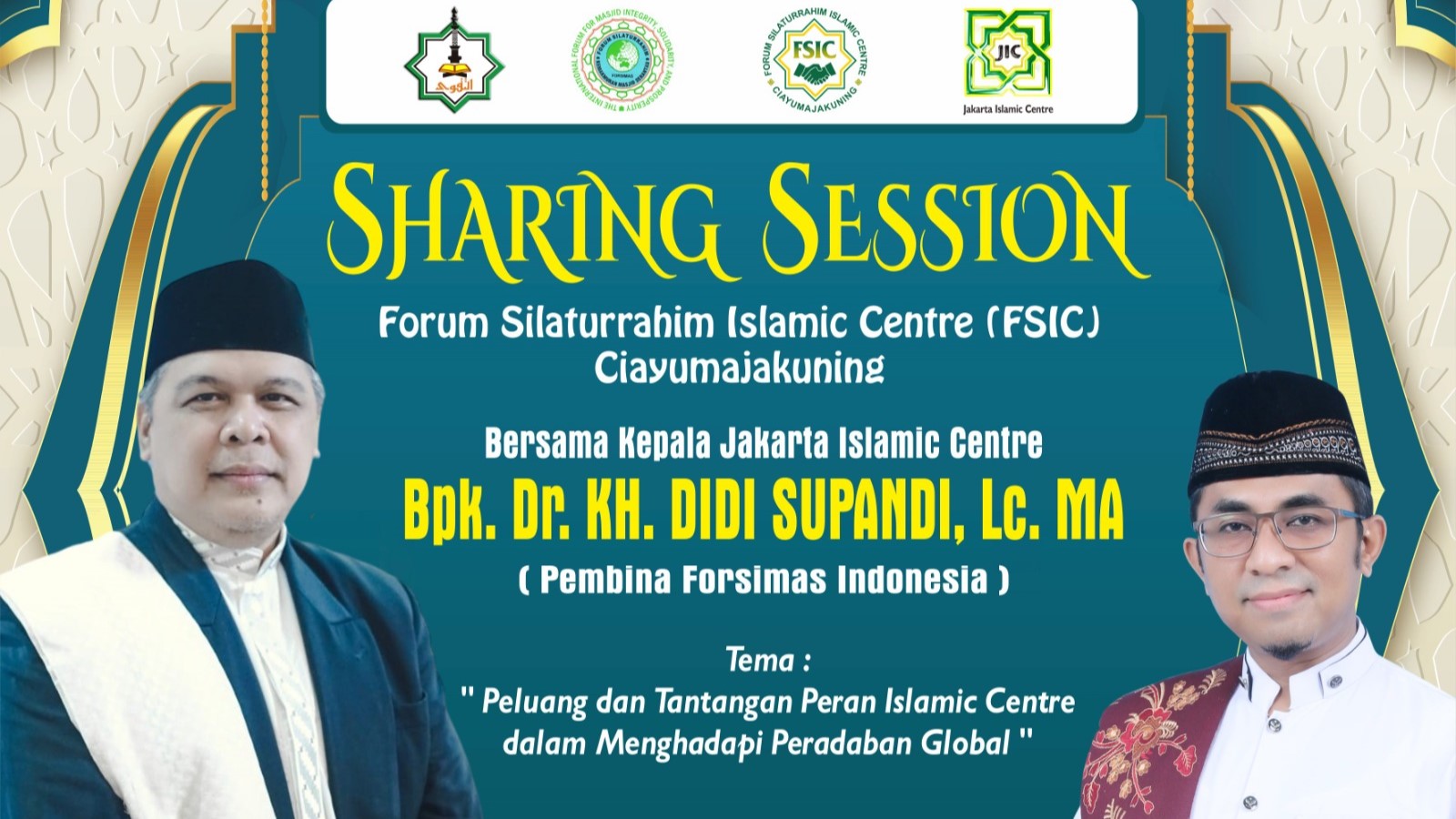 Sharing Session Forum Islamic Centre Se-Ciayumajakuning 2024