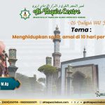 MENGHIDUPKAN SPIRIT AMAL  DI 10 HARI PERTAMA DZULHIJJAH