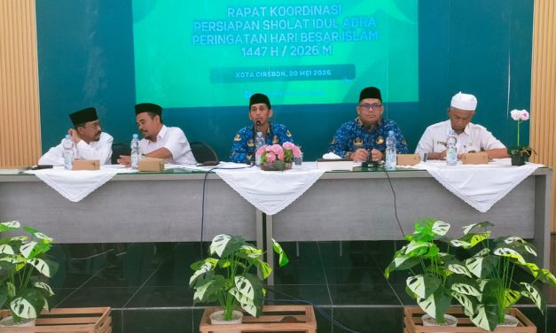 ATTAQWA CENTRE KOTA CIREBON HADIRI RAPAT KOORDINASI PERSIAPAN IDUL ADHA 1447 H DI KEMENAG KOTA CIREBON.