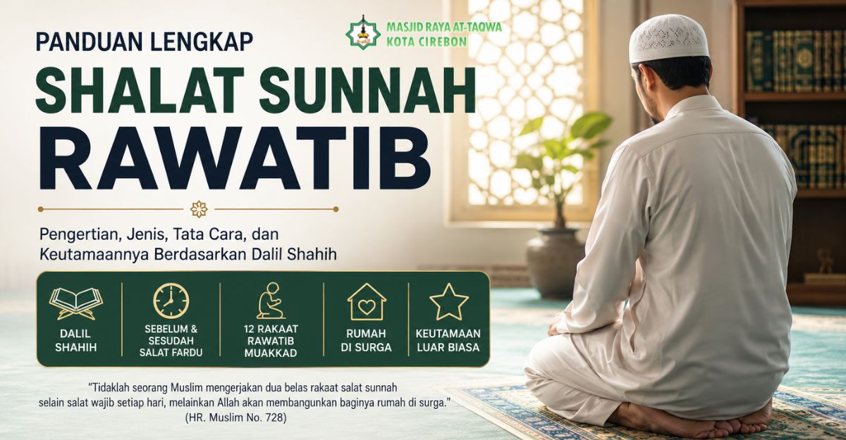 cara shalat sunnah rawatib