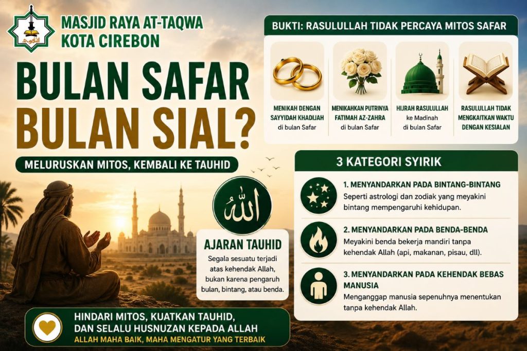 Percaya mitos bulan safar bulan sial adalah syirik