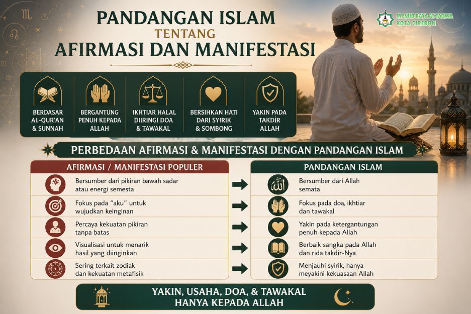 afirmasi dan manifestasi dalam pandangan islam