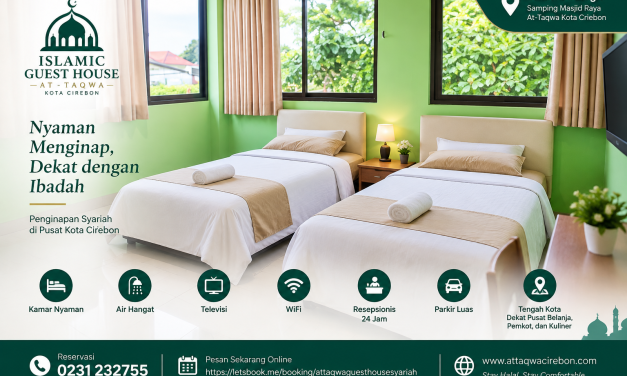 Islamic Guest House At-Taqwa: Penginapan Syariah Nyaman di Pusat Kota Cirebon