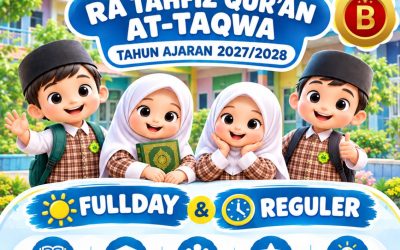RA Tahfizh Qur’an At-Taqwa Kota Cirebon Buka SPMB Tahun Ajaran 2027/2028, Tersedia Program Fullday & Reguler